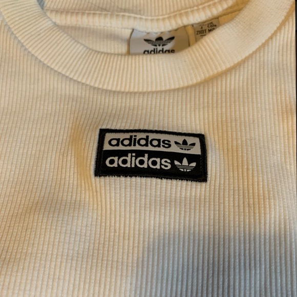 Adidas Ribbed Tee - Picture 2 of 5
